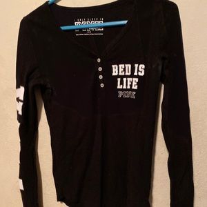 Long sleeve pink shirt